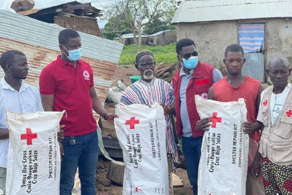 Ghana Red Cross begins house-to-house sensitisation on floods