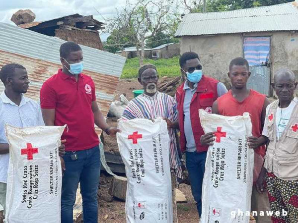 Ghana Red Cross begins house-to-house sensitisation on floods