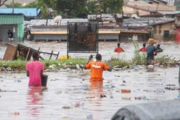 Flooding across Ghana's capital with more rain expected