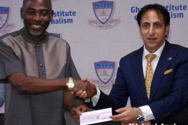 Lebanese community awards GHC55,400 scholarship to 5 GIJ students