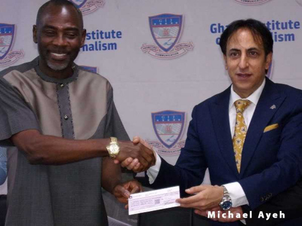 Lebanese community awards GHC55,400 scholarship to 5 GIJ students