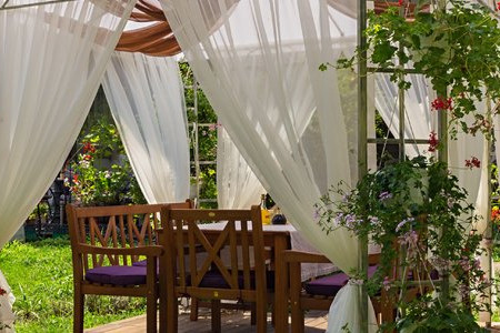 How to Install Gazebo Curtains 