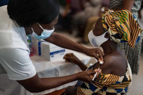 Ghana administers close to 15.45 million doses of COVID-19 vaccines