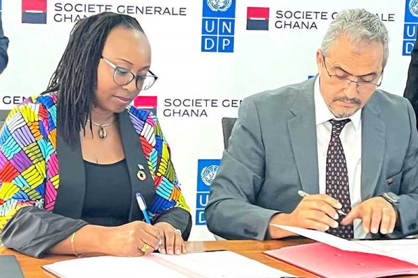 UNDP & Societe Generale Ghana PLC partner to promote innovations & inclusive entrepreneurship