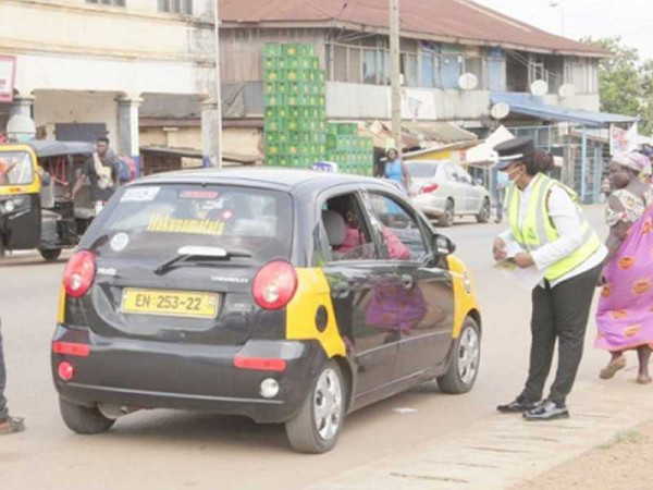 Ahead of Kwahu Easter:Police, NIC impound 103 vehicles without insurance