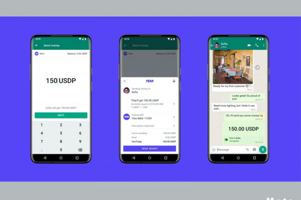 WhatsApp begins offering Novi money transfers to some users in the US