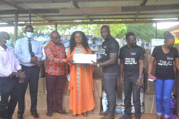 Micro credit company presents medical items to Agona West