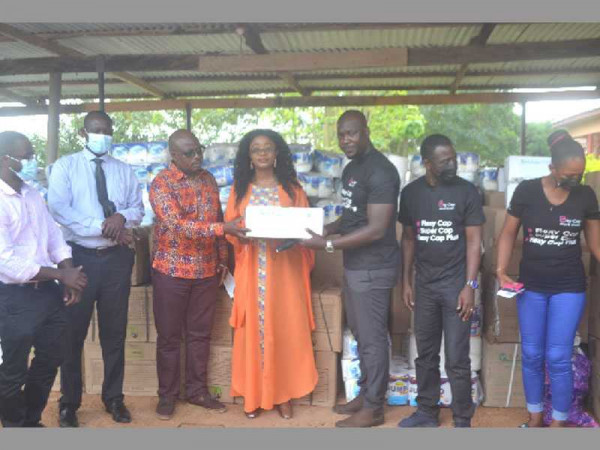 Micro credit company presents medical items to Agona West