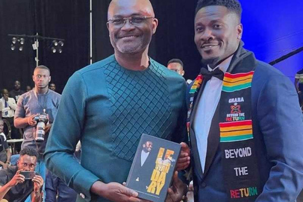 Gyan raises over GHC340k for charity projects at book launch