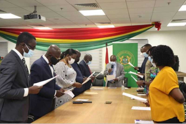 MOH inaugurates Governing Board of Korle-Bu Teaching Hospital