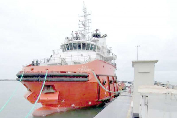 Ghanaian-flagged vessel delivered - To support Ghana’s offshore operations