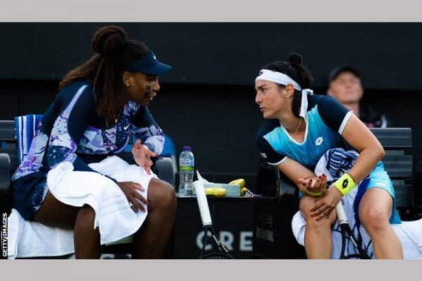 Eastbourne: Serena Williams & Ons Jabeur withdraw from doubles