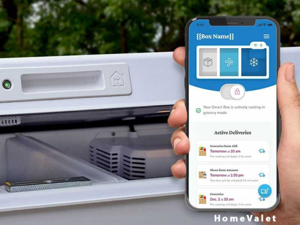 HomeValet launches its $499 Smart Box to keep your grocery deliveries cold and packages secure