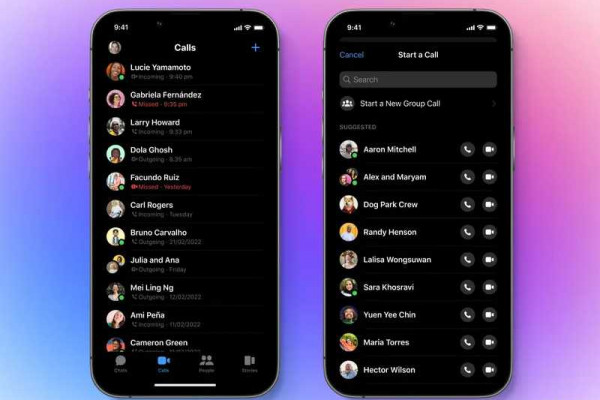 Meta adds new Calls tab to its Messenger app for iOS and Android 