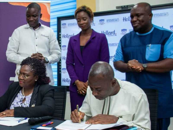 Hollard Ghana and GIJ sign MOU to enable students’ better future