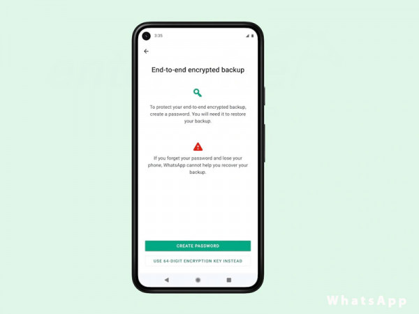 WhatsApp now lets users encrypt their chat backups in the cloud