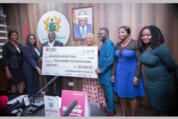 CBG Donates GHS 100,000 to Appiatse Support Fund