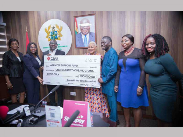 CBG Donates GHS 100,000 to Appiatse Support Fund