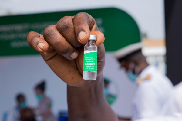 Mass COVID-19 vaccination for fishers at Tema Harbour