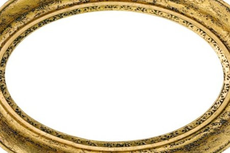 Framing a Bathroom Mirror With Style 